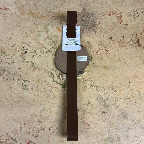 Decorative sign, wreath hanger and 7 bendable glitter leaves - Picture 9 of 9